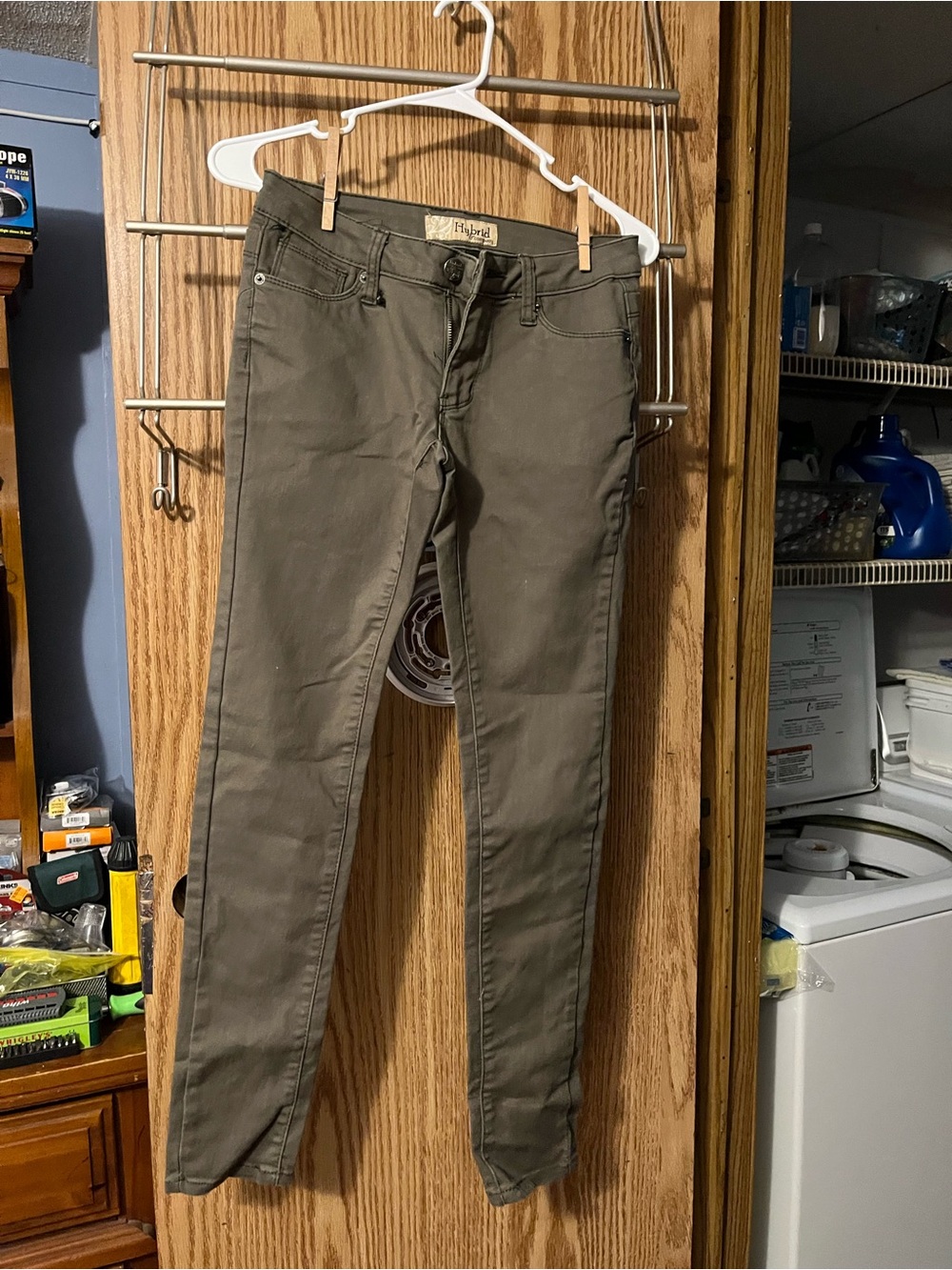 Hybrid & company Olive Green Skinny Jeans
